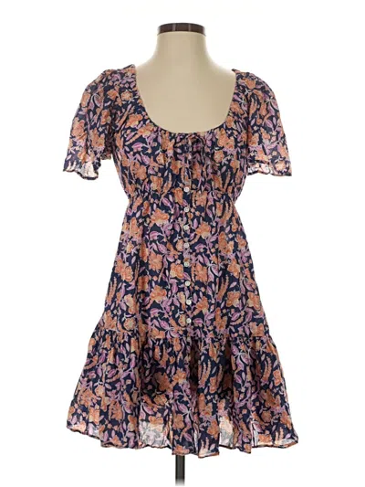 Pre-owned Jcrew Casual Dress In Blue