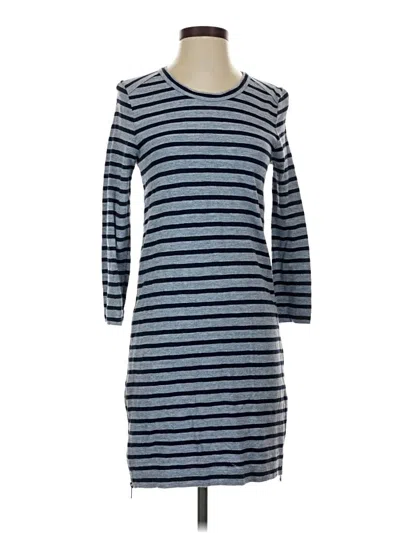 Pre-owned Jcrew Casual Dress In Blue