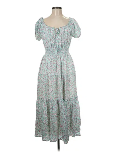 Pre-owned Jcrew Casual Dress In Blue