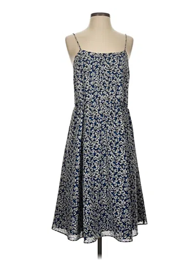 Pre-owned Jcrew Casual Dress In Blue