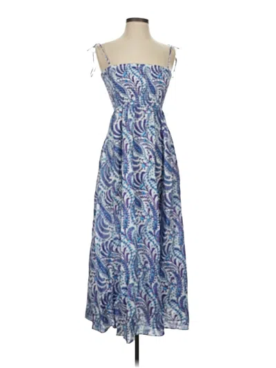 Pre-owned Jcrew Casual Dress In Blue