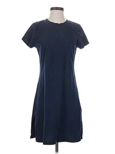 Pre-owned Jcrew Casual Dress In Blue