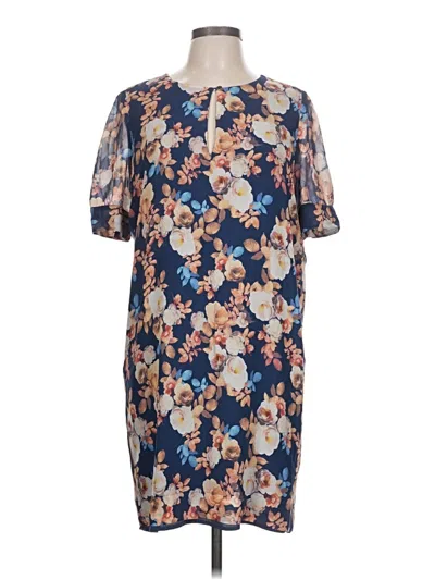 Pre-owned Jcrew Casual Dress In Blue