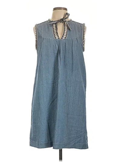 Jcrew Casual Dress In Blue