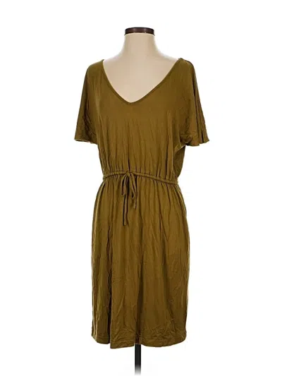 Pre-owned Jcrew Casual Dress In Brown