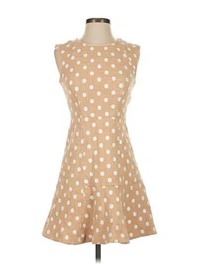Pre-owned Jcrew Casual Dress In Brown