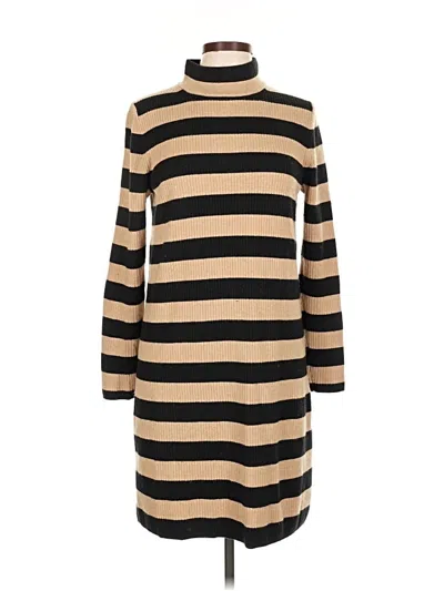 Pre-owned Jcrew Casual Dress In Brown