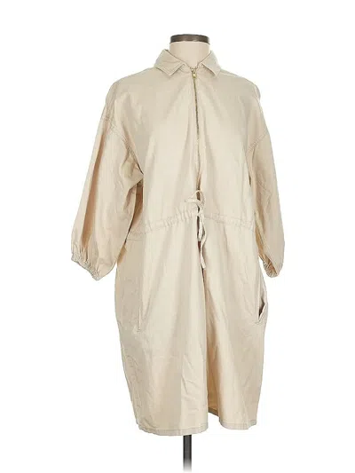 Pre-owned Jcrew Casual Dress In Brown