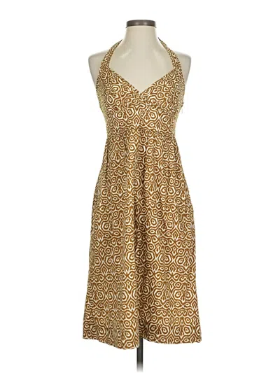 Pre-owned Jcrew Casual Dress In Brown