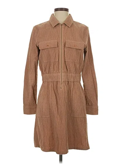 Pre-owned Jcrew Casual Dress In Brown