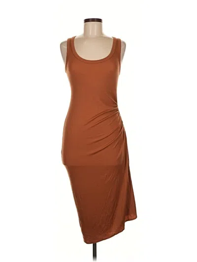Pre-owned Jcrew Casual Dress In Brown