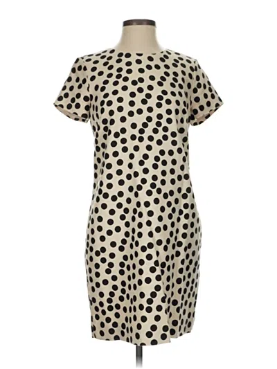 Pre-owned Jcrew Casual Dress In Brown