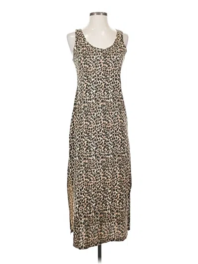 Pre-owned Jcrew Casual Dress In Brown