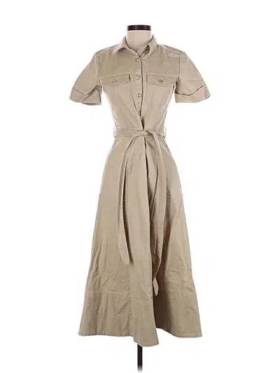 Pre-owned Jcrew Casual Dress In Brown
