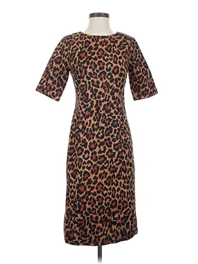 Jcrew Casual Dress In Brown