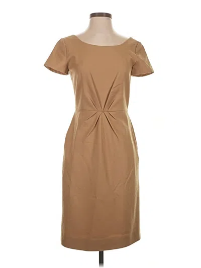Pre-owned Jcrew Casual Dress In Brown