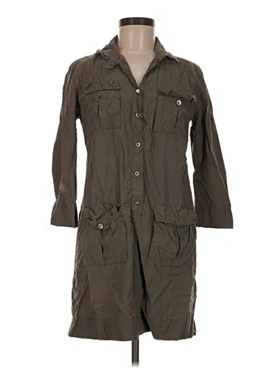Pre-owned Jcrew Casual Dress In Brown