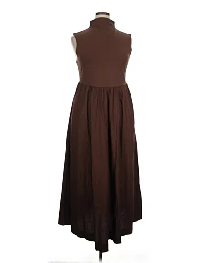 Pre-owned Jcrew Casual Dress In Brown
