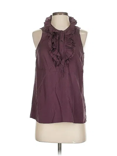Pre-owned Jcrew Casual Dress In Burgundy