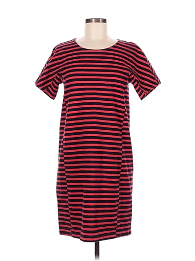 Pre-owned Jcrew Casual Dress In Burgundy