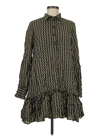 Pre-owned Jcrew Casual Dress In Gold