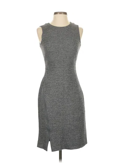 Pre-owned Jcrew Casual Dress In Gray