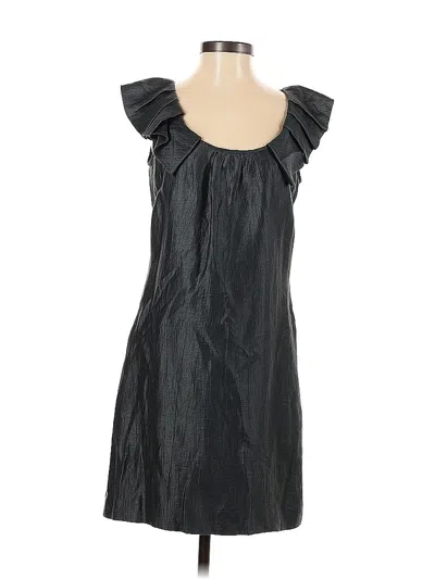 Pre-owned Jcrew Casual Dress In Gray