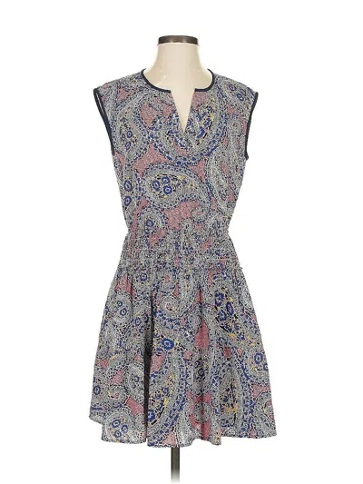 Pre-owned Jcrew Casual Dress In Gray