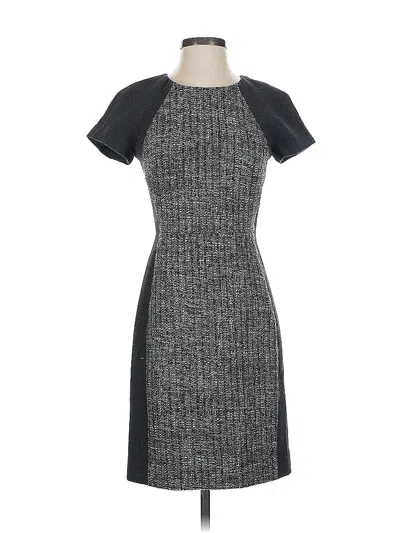 Pre-owned Jcrew Casual Dress In Gray