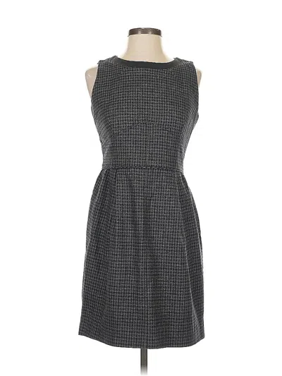 Pre-owned Jcrew Casual Dress In Gray