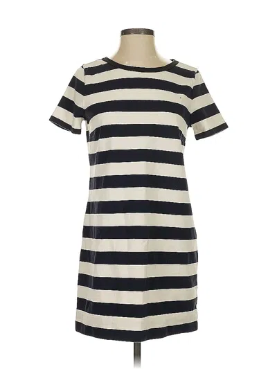 Pre-owned Jcrew Casual Dress In Gray