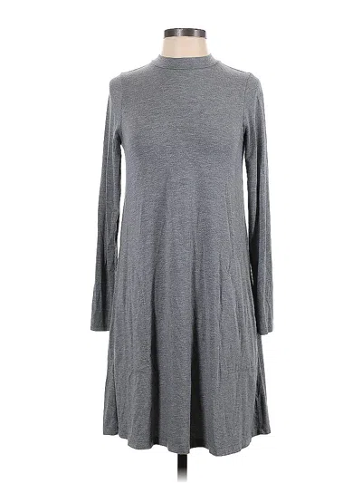 Pre-owned Jcrew Casual Dress In Gray