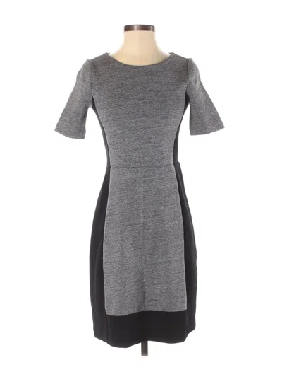 Pre-owned Jcrew Casual Dress In Gray