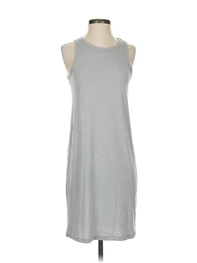 Pre-owned Jcrew Casual Dress In Gray