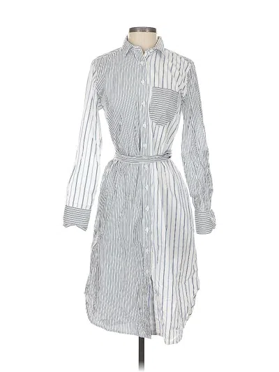 Pre-owned Jcrew Casual Dress In Gray