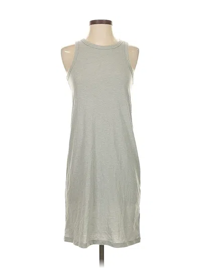 Pre-owned Jcrew Casual Dress In Gray
