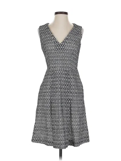 Pre-owned Jcrew Casual Dress In Gray