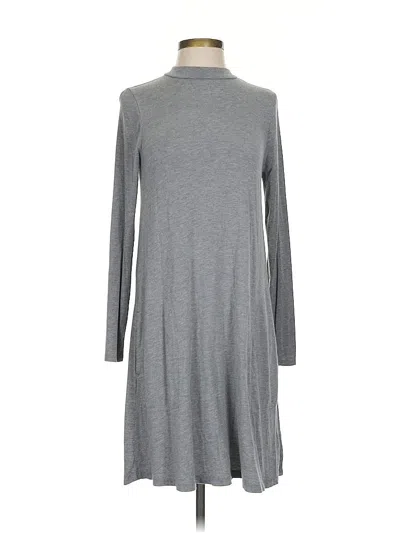 Pre-owned Jcrew Casual Dress In Gray