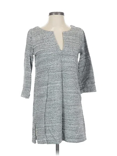 Pre-owned Jcrew Casual Dress In Gray