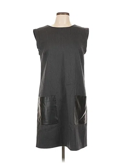 Pre-owned Jcrew Casual Dress In Gray