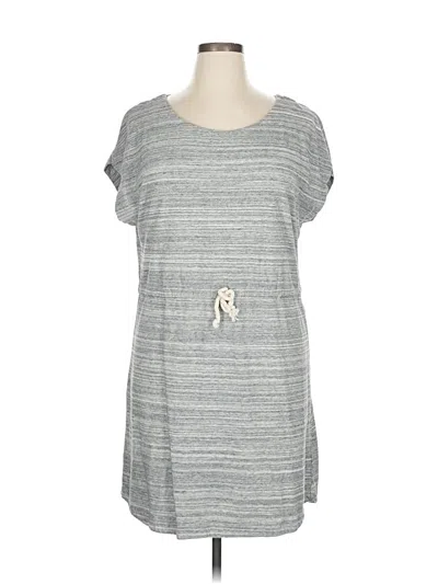 Pre-owned Jcrew Casual Dress In Gray