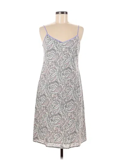 Pre-owned Jcrew Casual Dress In Gray