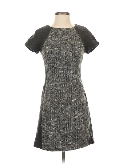 Pre-owned Jcrew Casual Dress In Gray