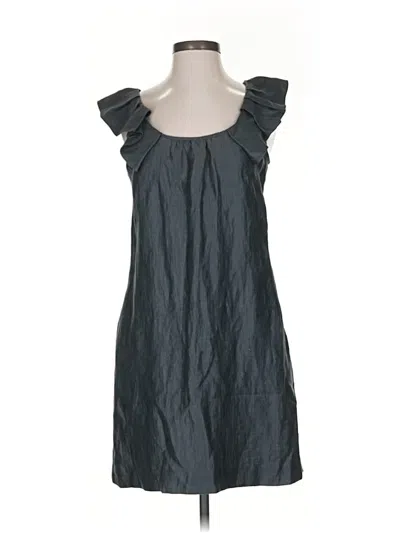 Pre-owned Jcrew Casual Dress In Gray