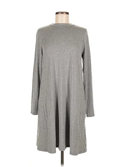 Pre-owned Jcrew Casual Dress In Gray