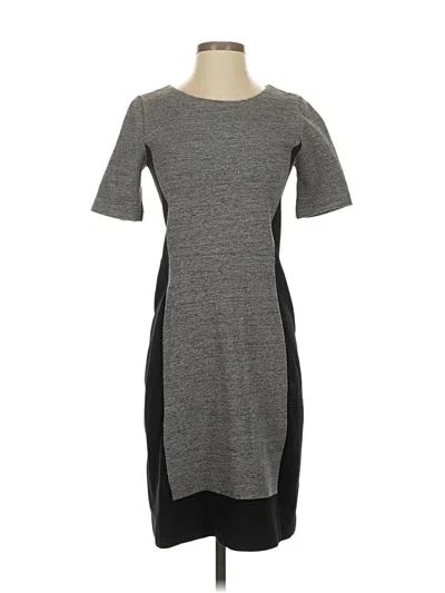 Pre-owned Jcrew Casual Dress In Gray