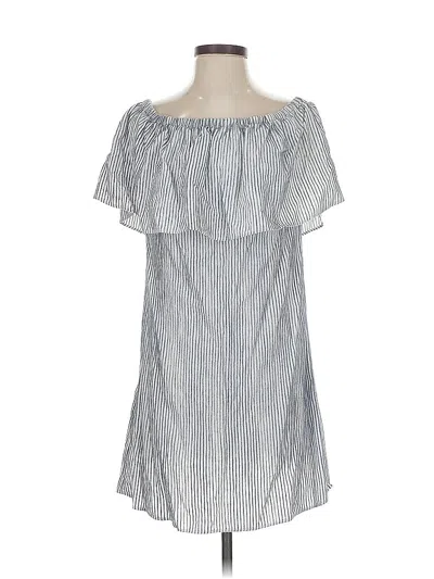 Pre-owned Jcrew Casual Dress In Gray