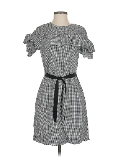 Pre-owned Jcrew Casual Dress In Gray