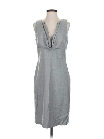 Pre-owned Jcrew Casual Dress In Gray