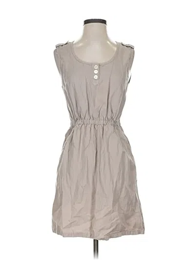 Pre-owned Jcrew Casual Dress In Gray